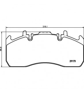 BRAKE PAD SET