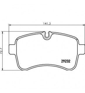 BRAKE PAD SET