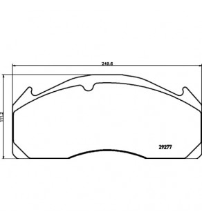BRAKE PAD SET