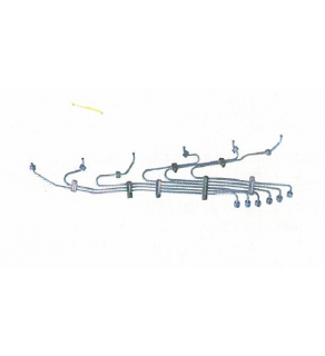 HIGH PRESSURE PIPE SET TGA