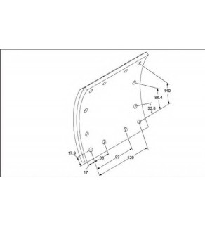 DRUM BRAKE SET MAN 192