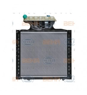 Radiator, engine cooling MS 609  
