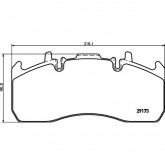 BRAKE PAD SET