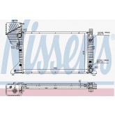 Radiator, engine cooling MS SPRINTER 