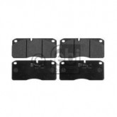 Brake Pad Set, disc brake MS UNIMOG FEBI