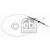 Cable, parking brake M-S FEBI. 