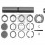 Repair Kit, stub axle pin 30X186 M-S FEBI. 