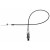 Accelerator Cable 709,814 MS FEBI. 